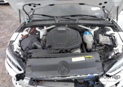 2018 Audi A5 2.0T Premium из США, поврежденный, VIN WAUBNCF58JA009651